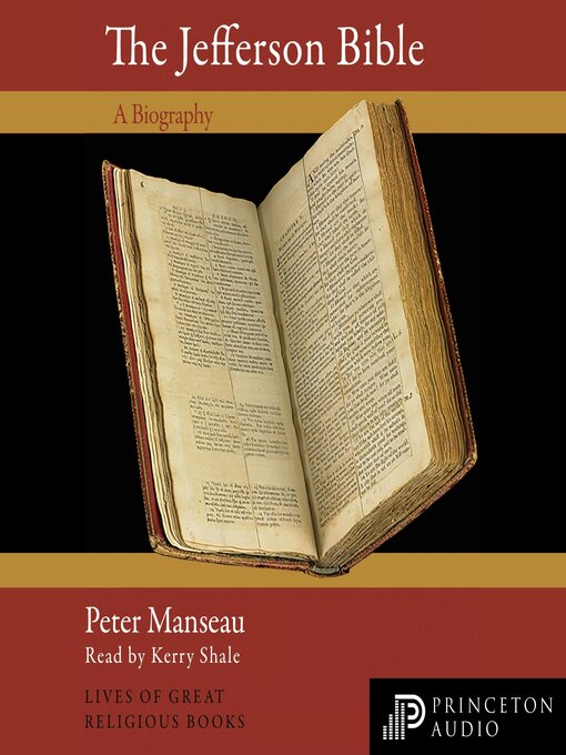 Title details for The Jefferson Bible by Peter Manseau - Wait list